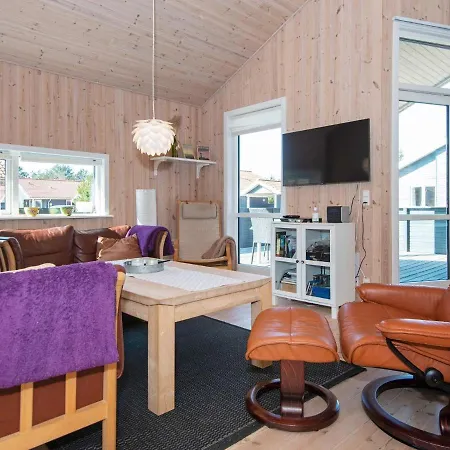 Three-bedroom Holiday In Ulfborg 23 Дом отдыха Fjand Garde